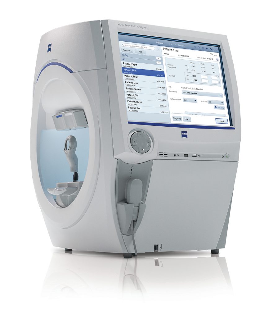 Humphrey Field Analyzer 3 Zeiss — Appareil de périmétrie automatisée utilisé à l'IPO